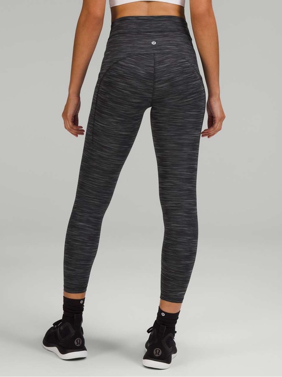 lululemon athletica Pants - Lululemon Power Thru High-Rise Tight 25"
Heathered Black size 10
